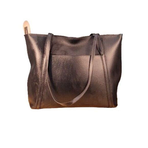 Kate Spade New York S338 Shoulder Bag Black Leather Designer Workwear - Picture 4 of 8